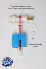 Carica l'immagine nel visualizzatore di Gallery, Valvola di Riempimento Universale per WC Risciacquo 3/8 Ugello in Ottone,... - Ilgrandebazar