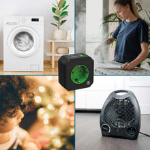 Carica l'immagine nel visualizzatore di Gallery, ANSMANN Presa AES1 a Timer programmabile - temporizzata con spina Nero - Ilgrandebazar