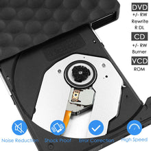 Carica l'immagine nel visualizzatore di Gallery, Masterizzatore CD Dvd Esterno,Lettore Esterno per PC Portatile dvd-1, Nero - Ilgrandebazar