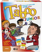 Carica l'immagine nel visualizzatore di Gallery, Hasbro Gaming Taboo Junior Gioco in scatola per bambini da 8 anni in su, 14334103 Single