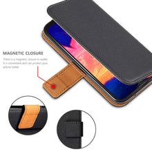 Carica l'immagine nel visualizzatore di Gallery, ivencase Cover per Samsung Galaxy A10 + Pellicola Protettiva + Penna, Book...