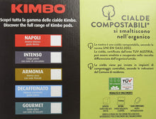 Carica l'immagine nel visualizzatore di Gallery, Kimbo Cialde Compostabili Napoli - 100 Cialde