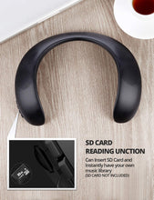 Carica l'immagine nel visualizzatore di Gallery, Altoparlante Bluetooth Indossabile 5.0, Bluedio HS (Hurricane) Wireless Nero - Ilgrandebazar