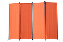 Carica l'immagine nel visualizzatore di Gallery, Angel Living Paravento Pieghevole di Design 4 pezzi 225x165 cm, Terracotta - Ilgrandebazar