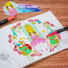 Carica l'immagine nel visualizzatore di Gallery, Hethrone Pennarelli Acquerello Professionali 100 Colori Brush Multicolore - Ilgrandebazar