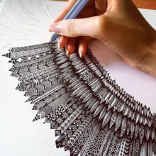 Carica l'immagine nel visualizzatore di Gallery, Fineliner, Beupro nero Pigment Liner micro penne da disegno per schizzi Nero - Ilgrandebazar