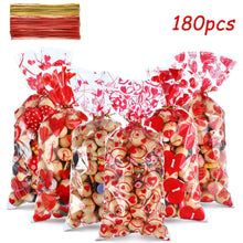 Carica l'immagine nel visualizzatore di Gallery, 180 Pezzi Plastica San Valentino Festa Sacchetti Cellophane Trasparente... - Ilgrandebazar