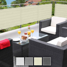 Carica l'immagine nel visualizzatore di Gallery, Sol Royal Frangivista e Telo frangivento per 90x300 cm (A x P), Avorio - Ilgrandebazar