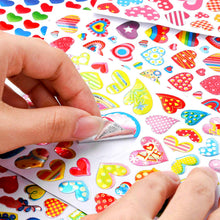 Carica l'immagine nel visualizzatore di Gallery, Dream Loom Adesivi Cuore,60 Fogli Colorati Amore per Colorato - Ilgrandebazar