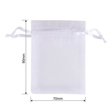 Carica l'immagine nel visualizzatore di Gallery, Wolfteeth 100pz Sacchetti Regalo Caramella Organza Borse per Bianco