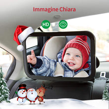 Carica l'immagine nel visualizzatore di Gallery, Specchietto Retrovisore Bambini, Specchio Auto Bambino, Nero - Ilgrandebazar