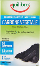 Carica l'immagine nel visualizzatore di Gallery, Equilibra Carbone Vegetale, 50 compresse