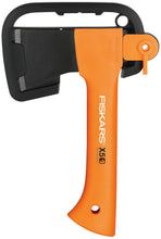 Carica l'immagine nel visualizzatore di Gallery, Fiskars 1015617 Ascia da Taglio, X5 (Lunghezza: 23 cm), Nero/Arancione - Ilgrandebazar