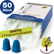 Carica l'immagine nel visualizzatore di Gallery, ProfessionalTree ® 50 Bastoncini per Pistola di Colla a Caldo - 11 x Beige - Ilgrandebazar
