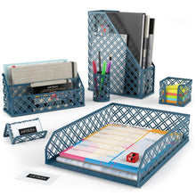 Carica l'immagine nel visualizzatore di Gallery, Arteza Set Accessori Organizer Scrivania Verde Scuro, 6 di 6, Scuro - Ilgrandebazar