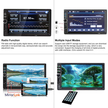 Carica l'immagine nel visualizzatore di Gallery, Andven Autoradio Bluetooth, Car Stereo 2 DIN 7 pollici Touch Screen MP5... - Ilgrandebazar