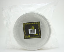 Carica l'immagine nel visualizzatore di Gallery, Piatti Super Rigidi per Bagassa Biodegradabili e Usa e Getta - 23 cm, Bianco - Ilgrandebazar