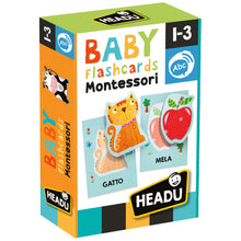 Carica l'immagine nel visualizzatore di Gallery, Headu- Baby Flashcards Montessori Gioco Educativo, Multicolore, IT21666