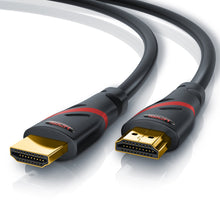 Carica l'immagine nel visualizzatore di Gallery, CSL - 10m Cavo HDMI 4k 60Hz HDR - 2.0 a b - 4K 3D UHD Nero, nero - Ilgrandebazar