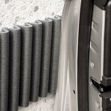 Carica l'immagine nel visualizzatore di Gallery, Wall Bumper di leggerodesign | Paracolpi Garage per 2 Strisce, Nero - Ilgrandebazar
