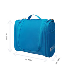 Carica l'immagine nel visualizzatore di Gallery, Beauty Case Viaggio Donna Uomo Appendibile (Azzurro) Organizer Bagno Azzurro - Ilgrandebazar