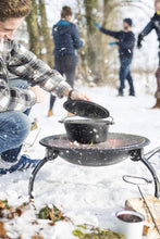 Carica l'immagine nel visualizzatore di Gallery, La Hacienda Firebowl BBQ Barbeque with Folding Legs And Carry Bag for Black - Ilgrandebazar