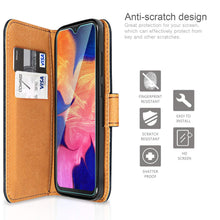 Carica l'immagine nel visualizzatore di Gallery, ivencase Cover per Samsung Galaxy A10 + Pellicola Protettiva + Penna, Book...