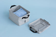 Carica l'immagine nel visualizzatore di Gallery, Brabantia 105685 Cesta per Panni, Richiudibile, Tessuto, Grey 35 l, Grigio - Ilgrandebazar