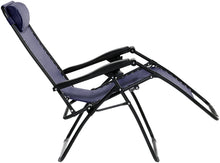 Carica l'immagine nel visualizzatore di Gallery, AmazonBasics - Sedia a gravità zero, Blu - Ilgrandebazar