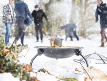 Carica l'immagine nel visualizzatore di Gallery, La Hacienda Firebowl BBQ Barbeque with Folding Legs And Carry Bag for Black - Ilgrandebazar