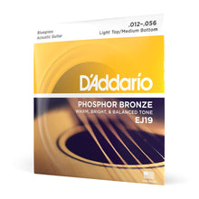 Carica l'immagine nel visualizzatore di Gallery, D'Addario EJ16 Set Corde Acustica EJ Phosphor BRZ RND WND - Ilgrandebazar