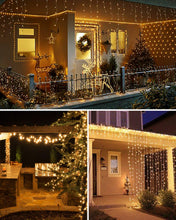 Carica l'immagine nel visualizzatore di Gallery, Kolpop Luci Solari Esterno, 240LED Catena Luminosa Esterno Solare Luce... - Ilgrandebazar