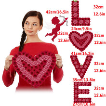 Carica l'immagine nel visualizzatore di Gallery, 5 pz Cartelli da Giardino con Pali per San Valentino Decorazioni da... - Ilgrandebazar