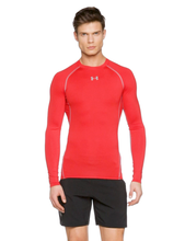 Carica l'immagine nel visualizzatore di Gallery, Under Armour - UA HG LS, Maglia A Maniche L, Nero (Black/Steel 001) - Ilgrandebazar