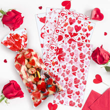 Carica l'immagine nel visualizzatore di Gallery, 180 Pezzi Plastica San Valentino Festa Sacchetti Cellophane Trasparente... - Ilgrandebazar