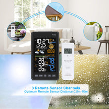 Carica l'immagine nel visualizzatore di Gallery, Kalawen Stazione Meteo Meteorologica Digitale Wireless Automatica Termometro... - Ilgrandebazar