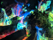 Carica l'immagine nel visualizzatore di Gallery, MYSTICAL Fire, Polvere Colorata per bracieri, Set di 10 bustine - Ilgrandebazar