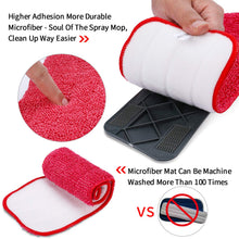 Carica l'immagine nel visualizzatore di Gallery, Aiglam Mocio con Spruzzatore, Spray Mop in Microfibra Orientabile 300ml, Rot - Ilgrandebazar
