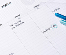 Carica l'immagine nel visualizzatore di Gallery, Planner Settimanale da Tavolo - Organizer A3 43x30 a A3, Creative Mess