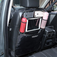 Carica l'immagine nel visualizzatore di Gallery, 2 Pezzi Protezione Sedile Auto, Auto Organizzatore, Nero - Ilgrandebazar