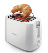 Carica l'immagine nel visualizzatore di Gallery, Philips Daily Collection HD2583/00 Tostapane con Pinza per Sandwich, Bianco - Ilgrandebazar