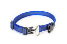 Carica l'immagine nel visualizzatore di Gallery, Collare K9 serie Color &amp; Gray, 25 mm x 39-65 cm, blu, 25 x cm - Ilgrandebazar