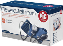 Carica l'immagine nel visualizzatore di Gallery, Pic Solution ClassicStethoMED - Misuratore di Pressione Aneroide Con Stetoscopio per Uso Professionale