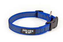 Carica l'immagine nel visualizzatore di Gallery, Collare K9 serie Color &amp; Gray, 25 mm x 39-65 cm, blu, 25 x cm - Ilgrandebazar