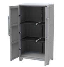Carica l'immagine nel visualizzatore di Gallery, Terry Transforming Modular 3, Armadio 78 x 43.6 x 143 cm, Grigio - Ilgrandebazar