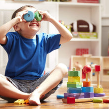 Carica l'immagine nel visualizzatore di Gallery, Melissa &amp; Doug - 10567 Impilatore Geometrico, 25 pezzi