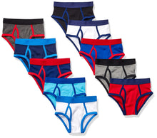 Carica l'immagine nel visualizzatore di Gallery, Amazon Essentials 10-Pack Underwear Brief, Sharks And Stripes, Medium - Ilgrandebazar