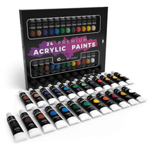 Carica l'immagine nel visualizzatore di Gallery, 24 piece set (24 different colours), Black/Blue/Green/Grey/Orange/Red/Violet/White/Yellow - Ilgrandebazar