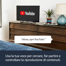 Carica l'immagine nel visualizzatore di Gallery, Fire TV Stick con telecomando vocale Alexa | Lettore multimediale BLACK - Ilgrandebazar