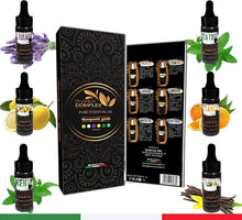 Carica l'immagine nel visualizzatore di Gallery, Oli Essenziali Per Diffusori 6x10ML Qualità Made In Italy, Kit Olii 1 PACK - Ilgrandebazar